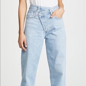 Agolde Crisscross Jeans in Suburbia